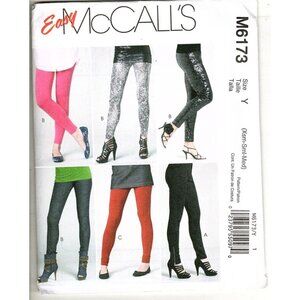 McCall's M6173 Misses and Petite XSM to Med Easy Pants and Leggings